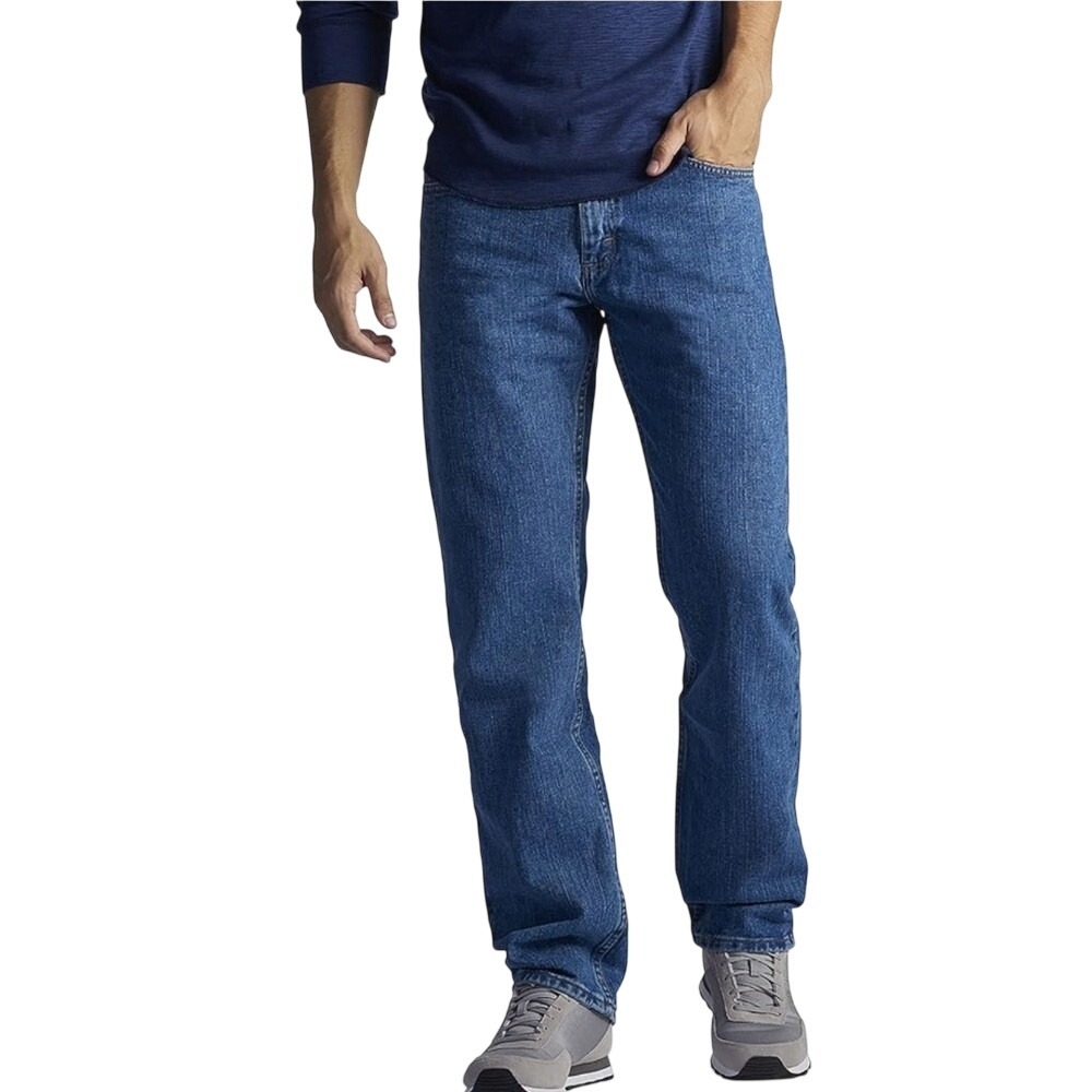 Lee Regular Fit Mens Jeans Pepperstone‎ Blue Straight Leg 112339190 36x29 NEW